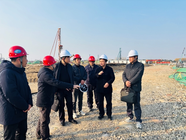 程知言到项目一线开展元旦节前安全生产检查